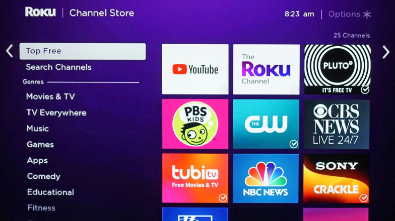 download and Install Cinema APK on Roku