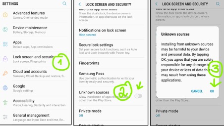 Enable Unknown Source On Android Devices