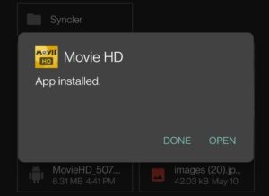 movie-hd INSTALLED