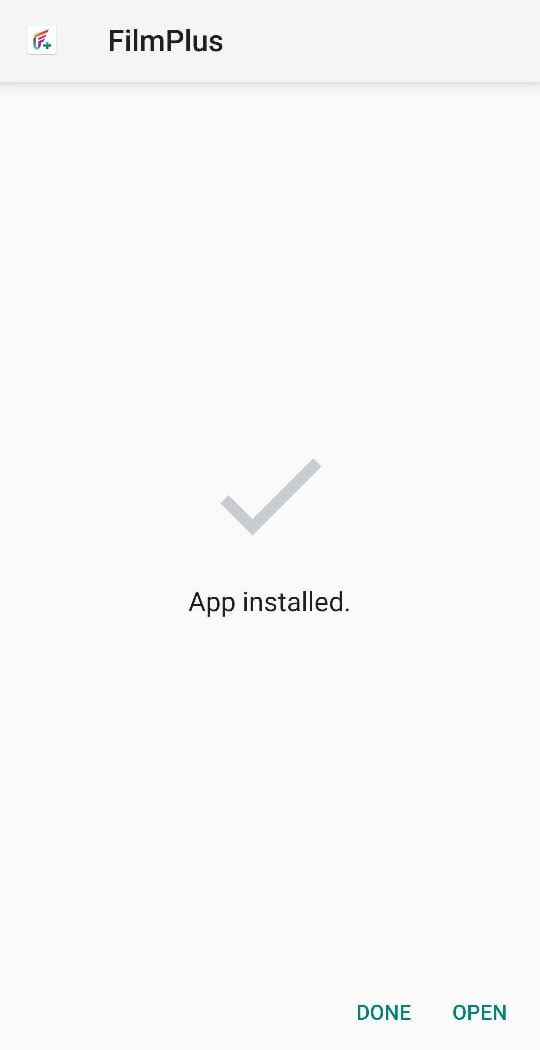 Install FilmPlus APK Android