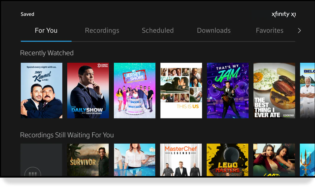 Xfinity Portal for Movies